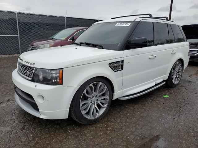 SALSP2E41CA734990 - 2012 LAND ROVER RANGE ROVE AUTOBIOGRAPHY WHITE photo 1