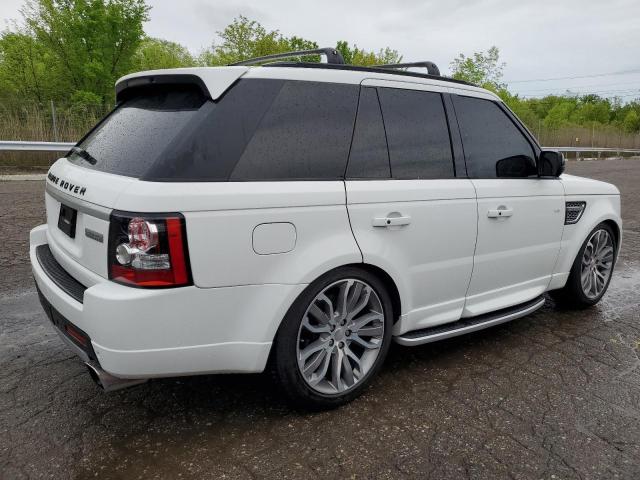 SALSP2E41CA734990 - 2012 LAND ROVER RANGE ROVE AUTOBIOGRAPHY WHITE photo 3