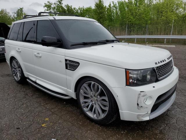 SALSP2E41CA734990 - 2012 LAND ROVER RANGE ROVE AUTOBIOGRAPHY WHITE photo 4