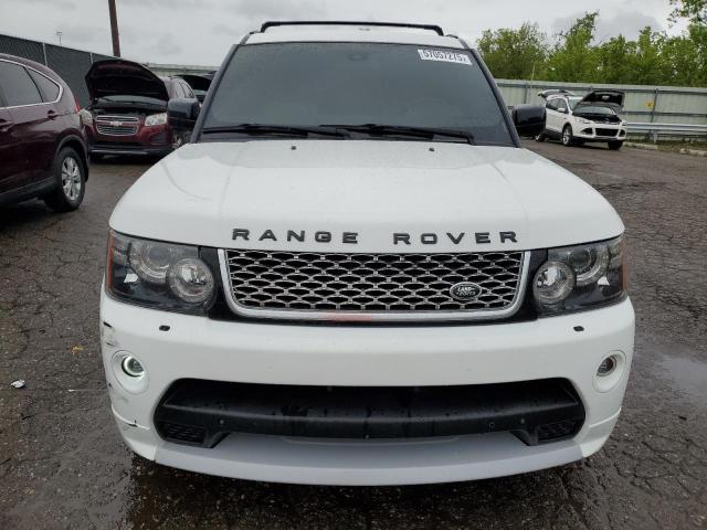 SALSP2E41CA734990 - 2012 LAND ROVER RANGE ROVE AUTOBIOGRAPHY WHITE photo 5