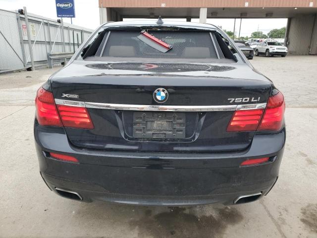 WBAYF8C57DD139822 - 2013 BMW 750 LXI BLUE photo 6