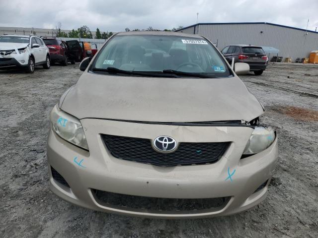 2T1BU40E79C188664 - 2009 TOYOTA COROLLA BASE GOLD photo 5