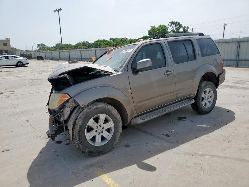 5N1AR18U25C776865 - 2005 NISSAN PATHFINDER LE GOLD photo 1