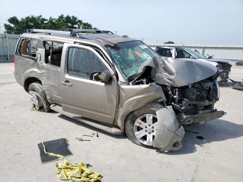 5N1AR18U25C776865 - 2005 NISSAN PATHFINDER LE GOLD photo 4