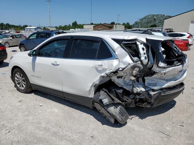 3GNAXKEV1LS683749 - 2020 CHEVROLET EQUINOX LT WHITE photo 2