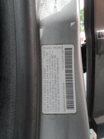 WVWRH63B81P096596 - 2001 VOLKSWAGEN PASSAT GLX Boz foto 12