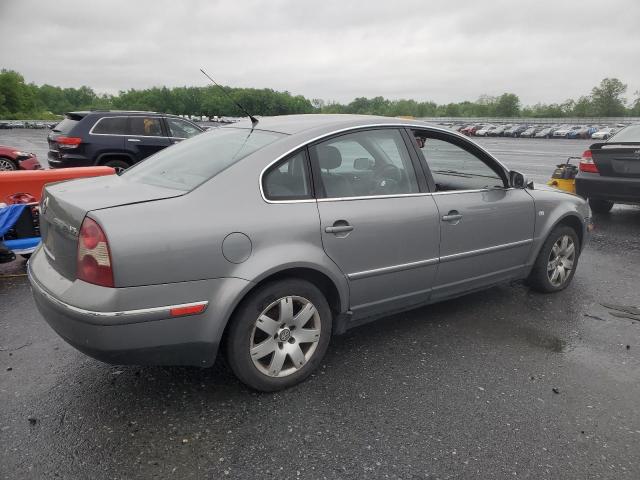 WVWRH63B81P096596 - 2001 VOLKSWAGEN PASSAT GLX Boz foto 3