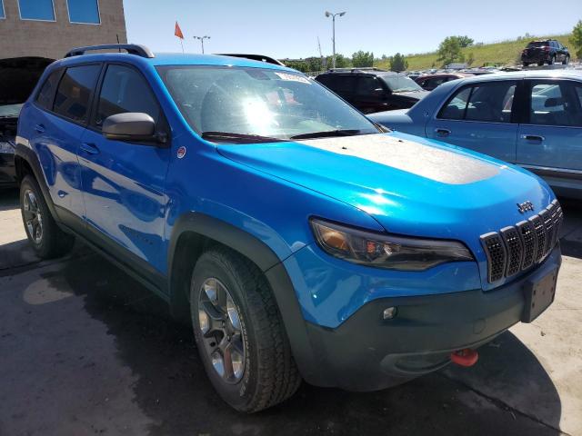 1C4PJMBX8KD289086 - 2019 JEEP CHEROKEE TRAILHAWK Mavi foto 4