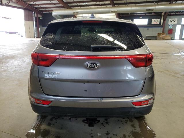 KNDPMCAC6H7287098 - 2017 KIA SPORTAGE LX GRAY photo 6