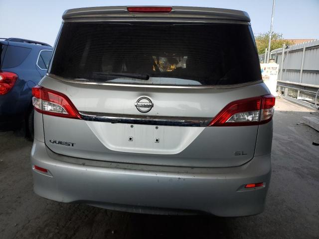 JN8AE2KPXE9105471 - 2014 NISSAN QUEST S SILVER photo 6