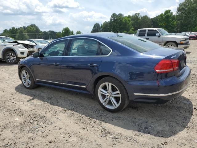 1VWCN7A31DC048530 - 2013 VOLKSWAGEN PASSAT SEL BLUE photo 2