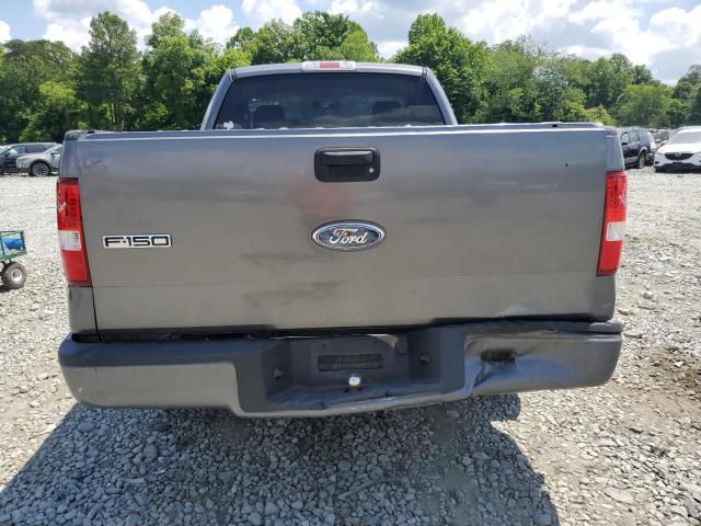 1FTRF12276NB23672 - 2006 FORD F150 SILVER photo 6