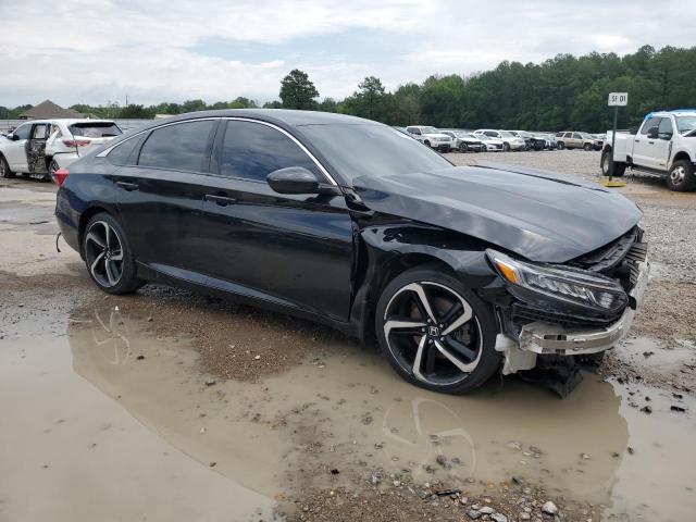 1HGCV1F37JA127640 - 2018 HONDA ACCORD SPORT BLACK photo 4