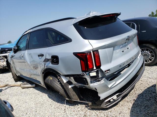 5XYRL4LC4MG049875 - 2021 KIA SORENTO S SILVER photo 2