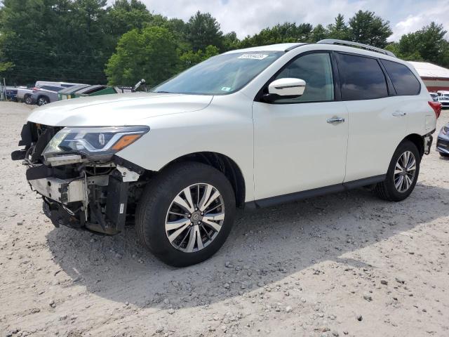 5N1DR2MMXJC643144 - 2018 NISSAN PATHFINDER S WHITE photo 1