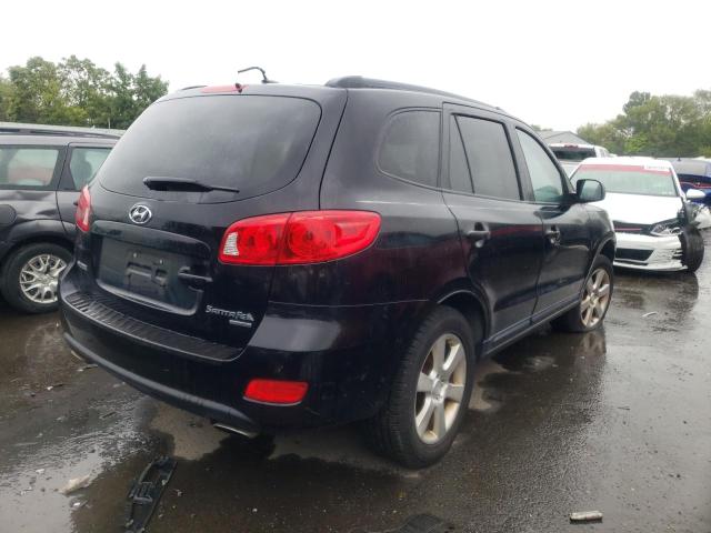 5NMSH73E98H179748 - 2008 HYUNDAI SANTA FE SE BLACK photo 4