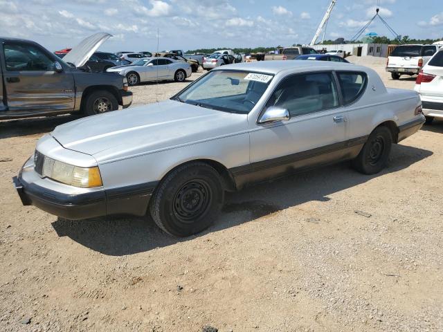 1MEBM6040JH627866 - 1988 MERCURY COUGAR LS SILVER photo 1