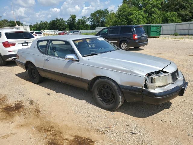 1MEBM6040JH627866 - 1988 MERCURY COUGAR LS SILVER photo 4