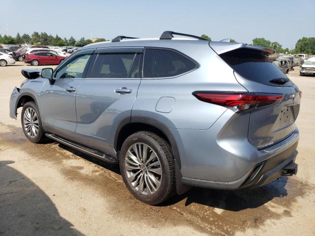 5TDGZRBH6NS204186 - 2022 TOYOTA HIGHLANDER XLE Mavi foto 2