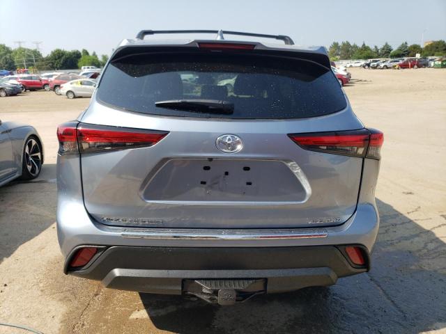 5TDGZRBH6NS204186 - 2022 TOYOTA HIGHLANDER XLE Mavi foto 6