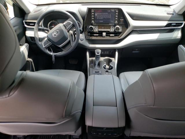 5TDGZRBH6NS204186 - 2022 TOYOTA HIGHLANDER XLE Mavi foto 8