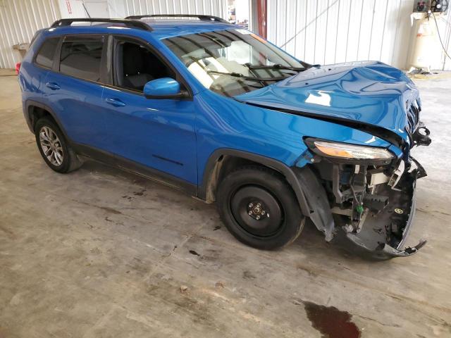 1C4PJLCB1JD621039 - 2018 JEEP CHEROKEE LATITUDE BLUE photo 4