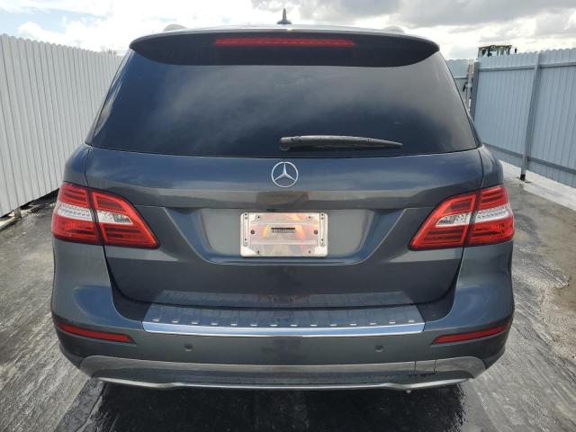 4JGDA5HBXDA138965 - 2013 MERCEDES-BENZ ML 350 4MATIC GRAY photo 6