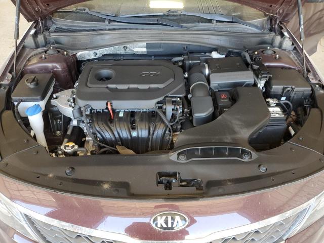 5XXGT4L35LG437420 - 2020 KIA OPTIMA LX MAROON photo 11