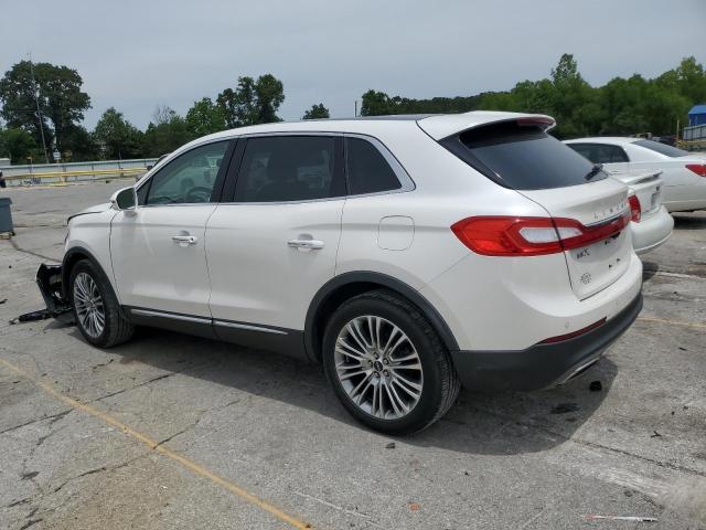 2LMPJ6LR4HBL20392 - 2017 LINCOLN MKX RESERVE WHITE photo 2