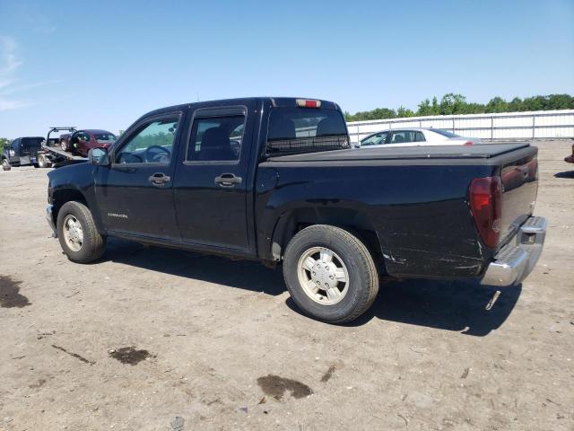 1GTCS136058220924 - 2005 GMC CANYON BLACK photo 2