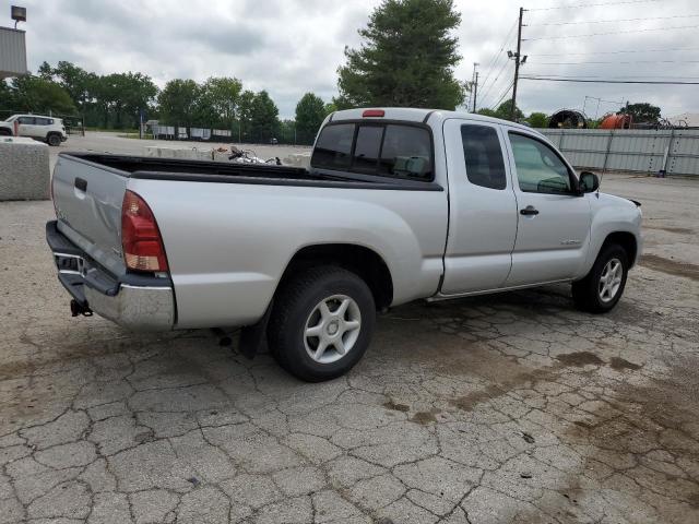 5TETX22NX6Z149683 - 2006 TOYOTA TACOMA ACCESS CAB ვერცხლისფერი ფოტო 3