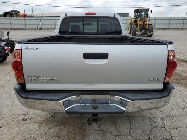 5TETX22NX6Z149683 - 2006 TOYOTA TACOMA ACCESS CAB ვერცხლისფერი ფოტო 6
