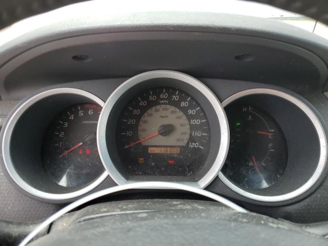 5TETX22NX6Z149683 - 2006 TOYOTA TACOMA ACCESS CAB ვერცხლისფერი ფოტო 9