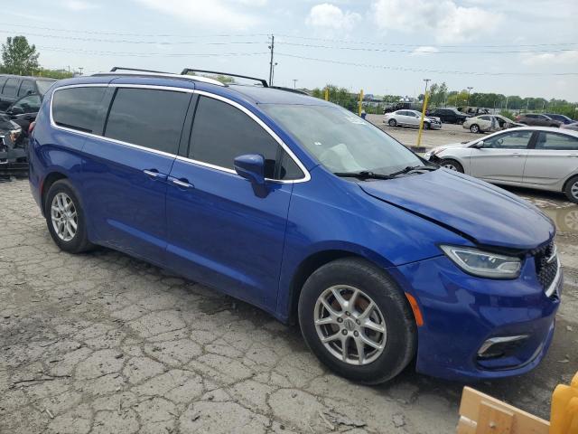 2C4RC1BG4MR539375 - 2021 CHRYSLER PACIFICA TOURING L BLUE photo 4