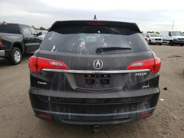 5J8TB4H32EL016611 - 2014 ACURA RDX BROWN photo 6