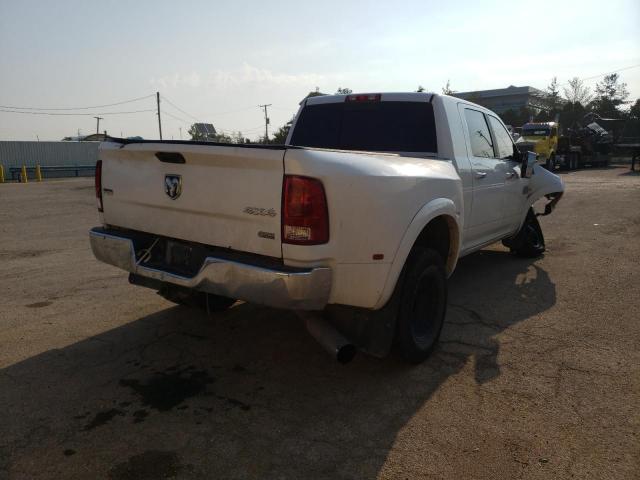 3C63DRML0CG343473 - 2012 DODGE RAM 3500 LARAMIE WHITE photo 3