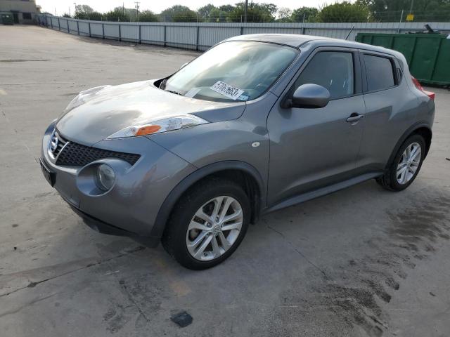 JN8AF5MV0ET356271 - 2014 NISSAN JUKE S GRAY photo 1