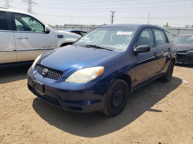 2T1KR32E03C129505 - 2003 TOYOTA MATRIX XR BLUE photo 1