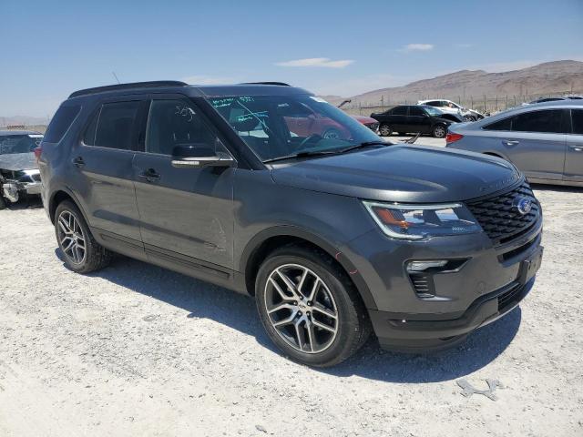 1FM5K8GT4KGA51795 - 2019 FORD EXPLORER SPORT GRAY photo 4