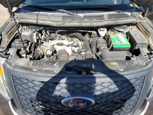 1FM5K8AT5FGB51595 - 2015 FORD EXPLORER POLICE INTERCEPTOR 灰色 照片 12