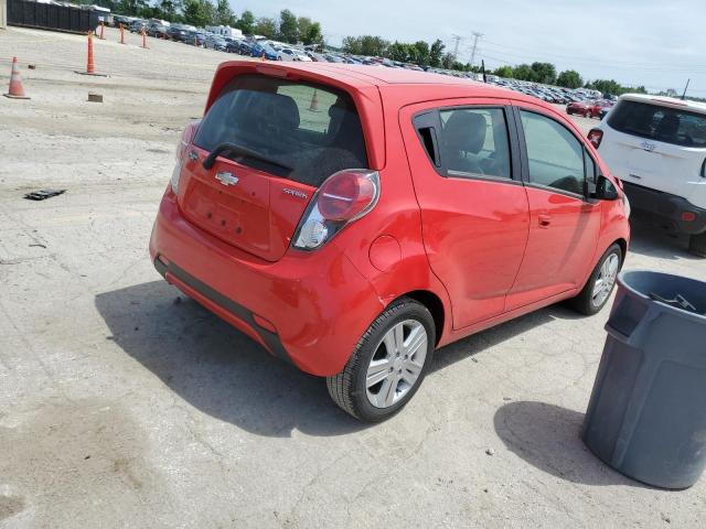 KL8CD6S98EC464524 - 2014 CHEVROLET SPARK 1LT RED photo 3