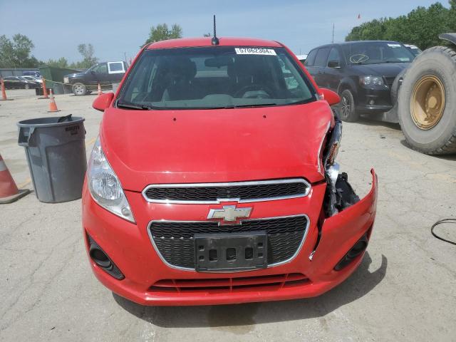 KL8CD6S98EC464524 - 2014 CHEVROLET SPARK 1LT RED photo 5