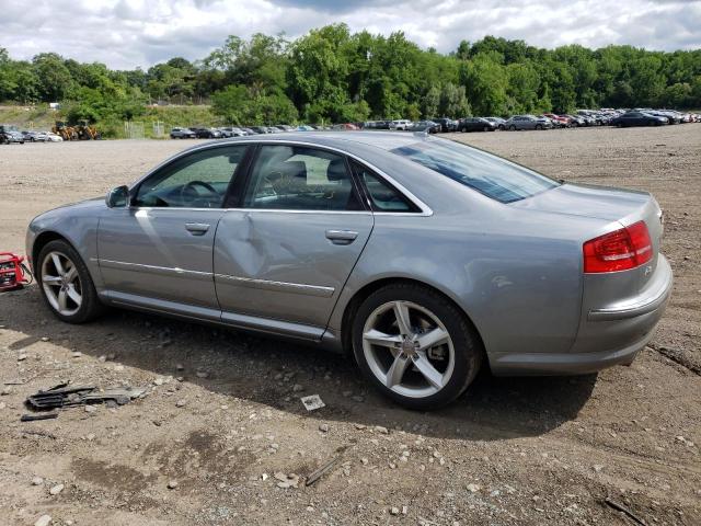 WAULV94E09N002322 - 2009 AUDI A8 4.2 QUATTRO SILVER photo 2