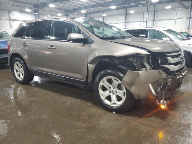 2FMDK4JC7CBA46418 - 2012 FORD EDGE SEL TAN photo 4