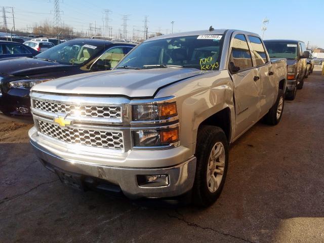 3GCPCREHXEG180762 - 2014 CHEVROLET SILVERADO C1500 LT  photo 2