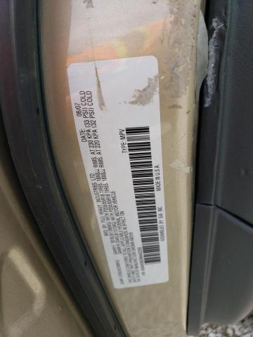 4S4WX98D984402293 - 2008 SUBARU TRIBECA LIMITED GOLD photo 13