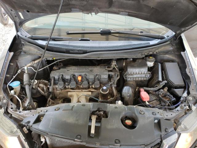 2HGFB2F51DH559725 - 2013 HONDA CIVIC LX GRAY photo 11