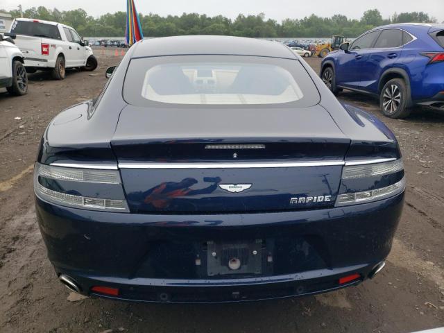 SCFHDDAJ1BAF01454 - 2011 ASTON MARTIN RAPIDE BLUE photo 6