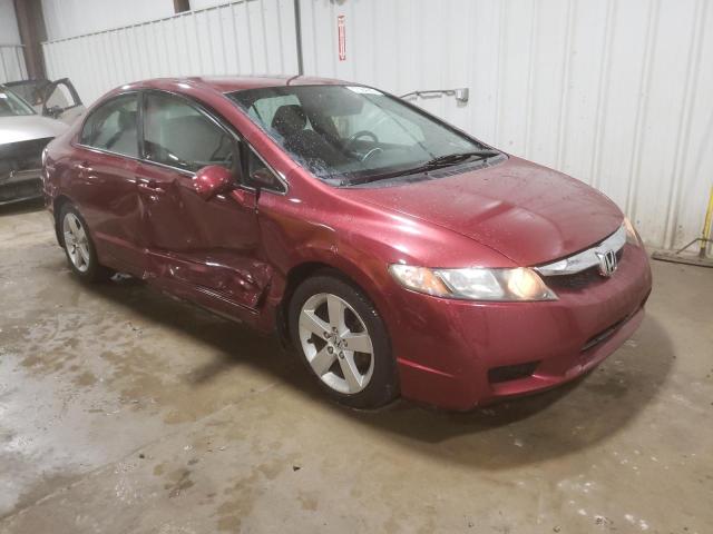 2HGFA16619H322519 - 2009 HONDA CIVIC LX-S أحمر صورة 4