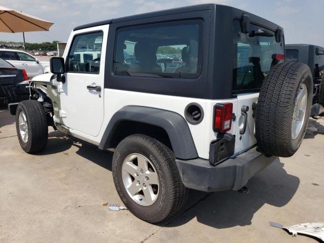 1C4AJWAG4FL567349 - 2015 JEEP WRANGLER SPORT WHITE photo 2